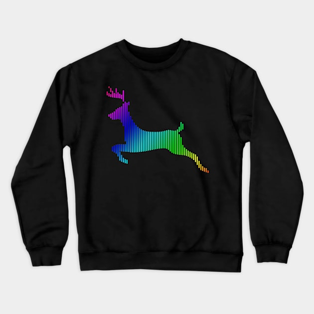 Techno Buck Crewneck Sweatshirt by whatwemade